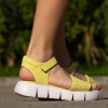 Детски сандали PONKI Infinity Yellow №31-36