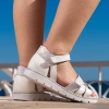 Детски сандали PONKI Lunara White №26-30