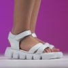 Детски сандали PONKI Natsu White №27-30