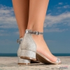 Детски сандали PONKI Platinum Silver  №26-30