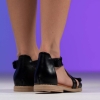 Детски сандали PONKI ROMANES BLACK №31-38