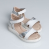 Детски сандали PONKI Sparkle White №26-30