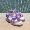 Детски сандали PONKI Sweet Bow Purple №26-30