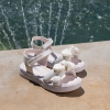 Детски сандали PONKI Sweet Bow White №26-30