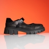 Юношески балеринки PONKI XTRAVAGANZA BLACK SNAKE №37-40