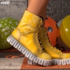 Юношески ботуши PONKI WORLDE YELLOW №36-39