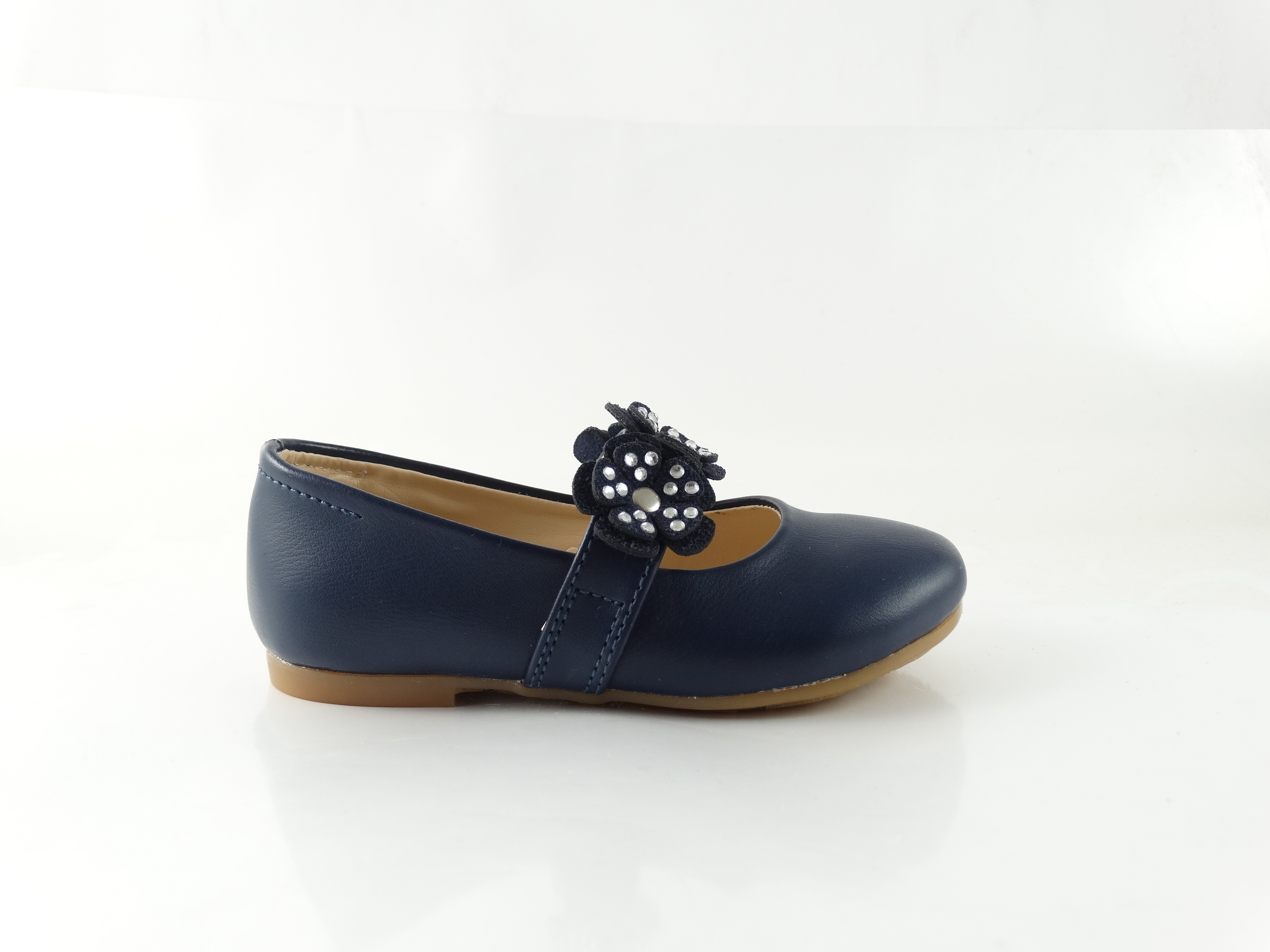 Бебешки Балеринки PONKI PAND DARKBLUE №22-25