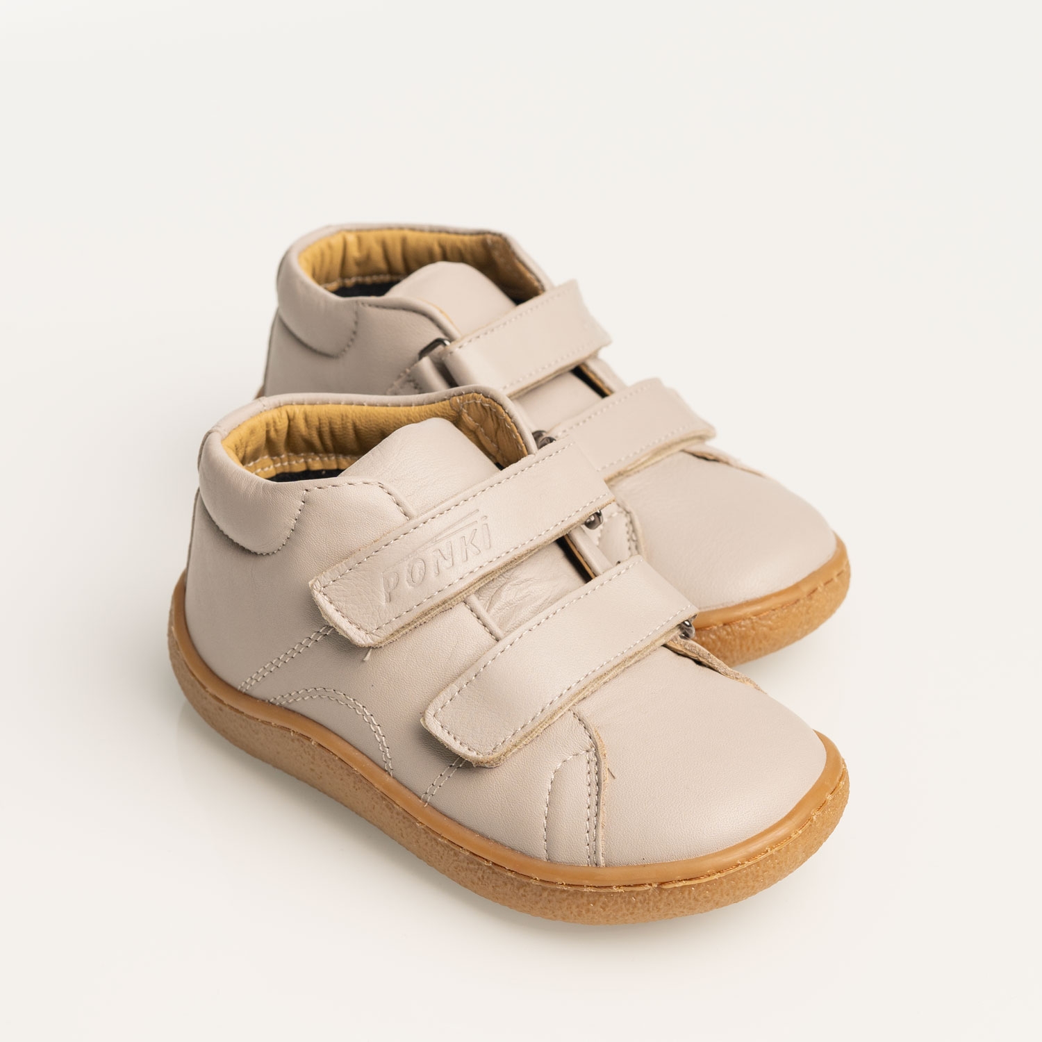Бебешки боси боти PONKI BAREFOOT Kamper Lepi beige №22-26