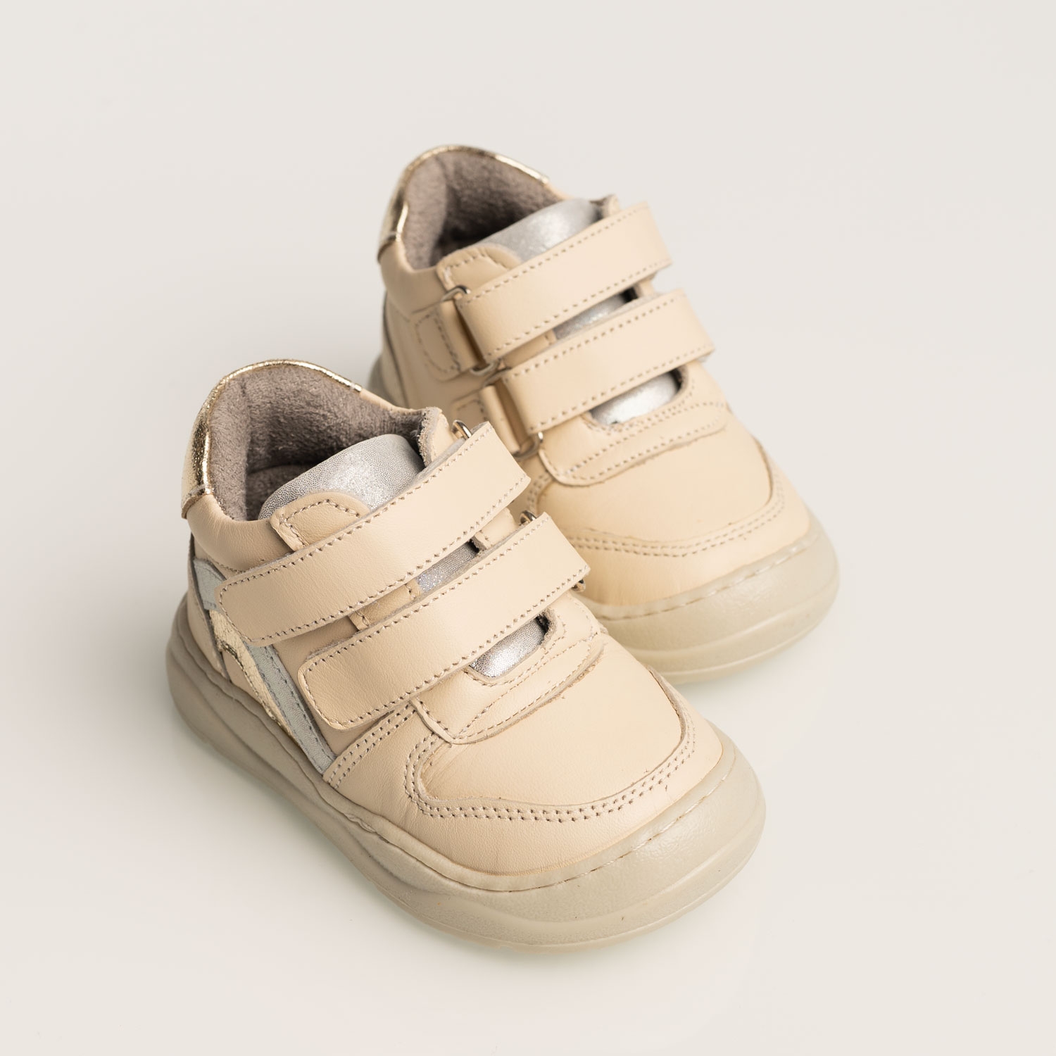 Бебешки боси боти PONKI BAREFOOT Spectrum Beige №19-22