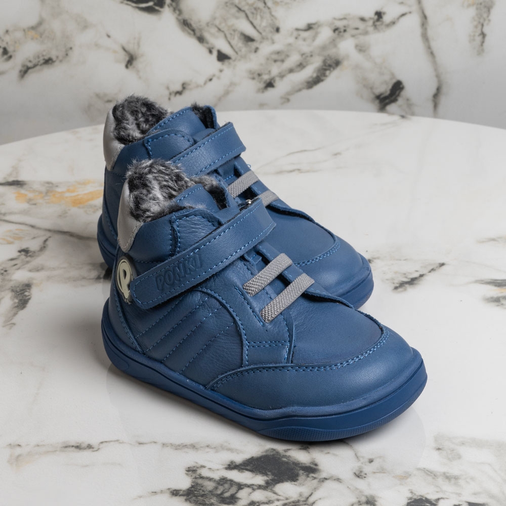 Бебешки боси боти PONKI BAREFOOT Vale Blue №22-26