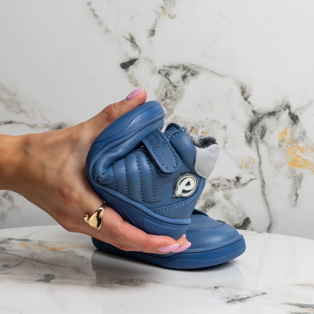 Бебешки боси боти PONKI BAREFOOT Vale Blue №22-26