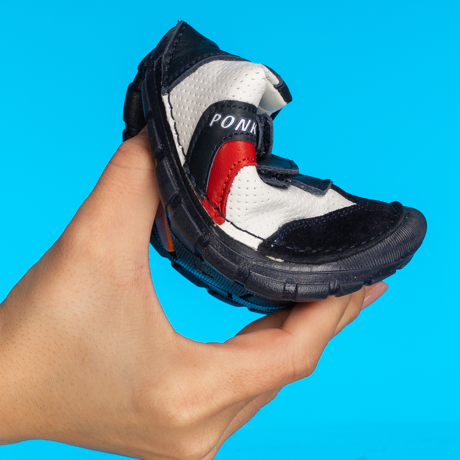 Бебешки боси обувки PONKI BAREFOOT Cloud Step Darkblue №19-22