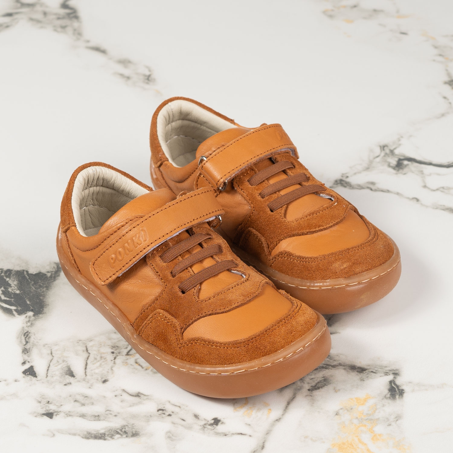 Бебешки боси обувки PONKI Barefoot Grandi Brown №21-25