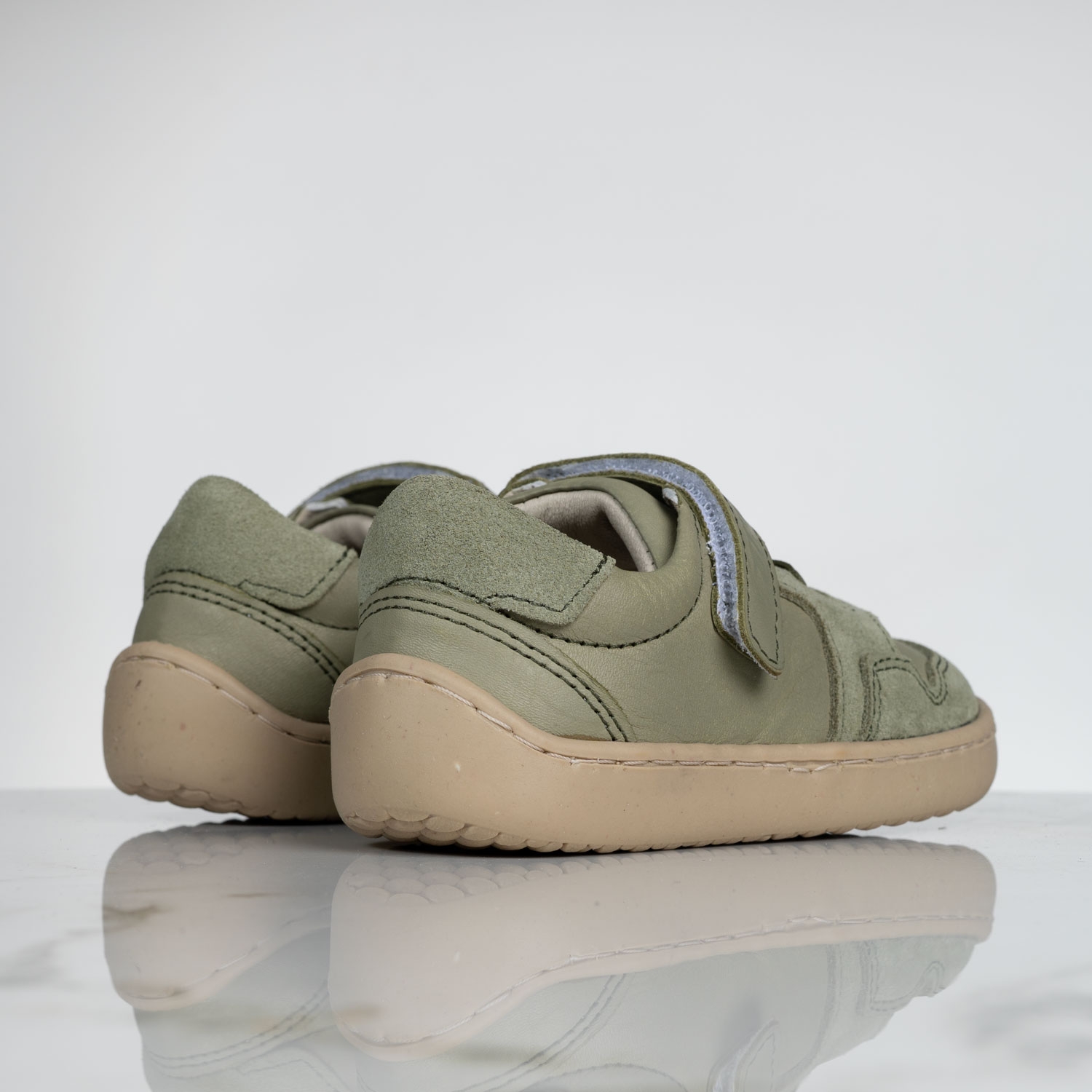 Бебешки боси обувки PONKI Barefoot Grandi Green №21-25