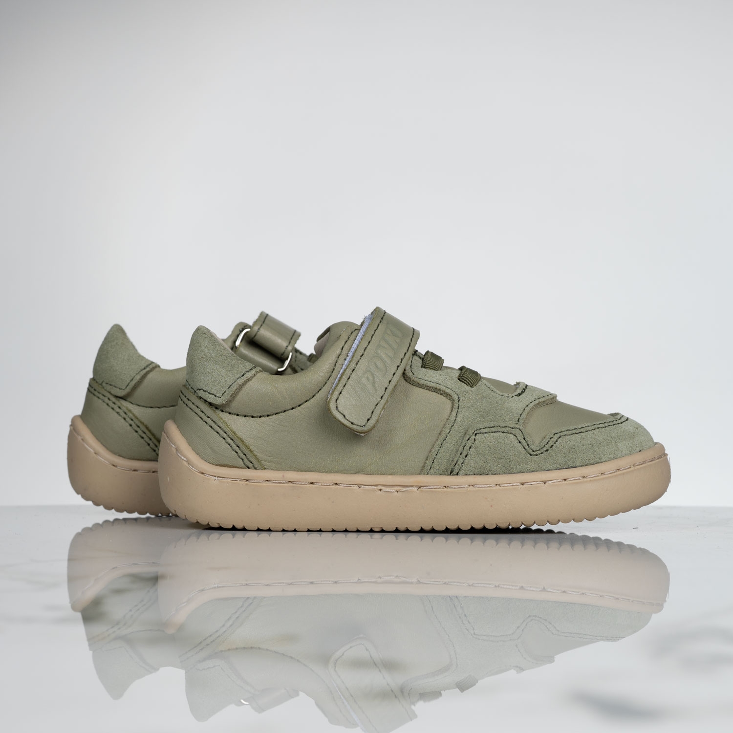 Бебешки боси обувки PONKI Barefoot Grandi Green №21-25