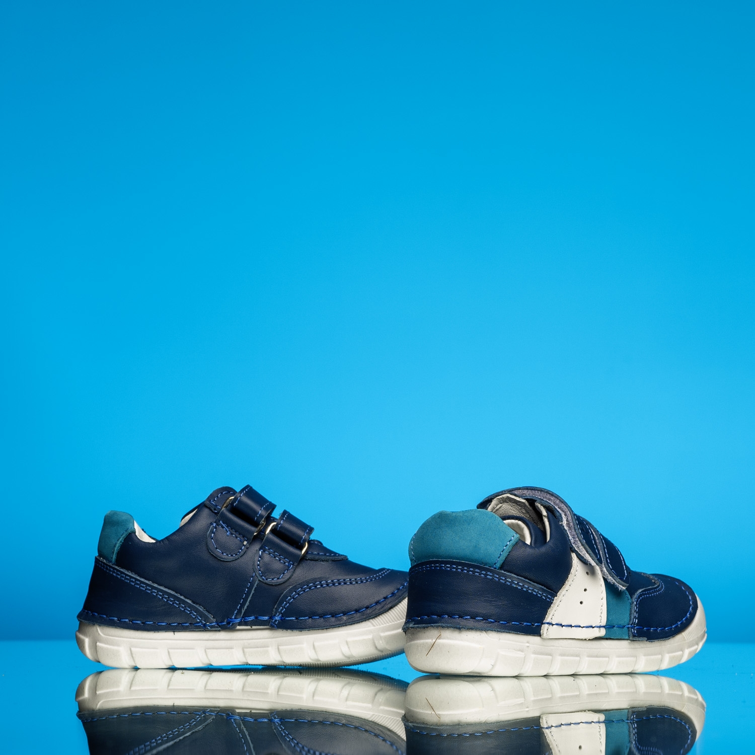 Бебешки боси обувки PONKI BAREFOOT Mellow Blue №19-22