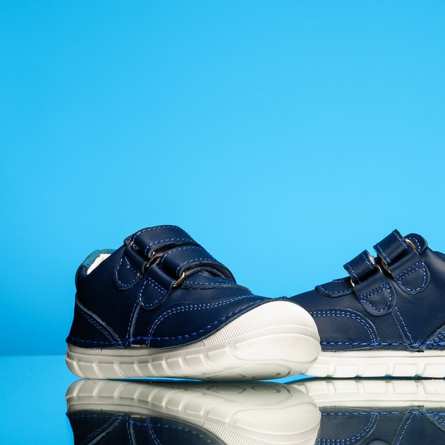 Бебешки боси обувки PONKI BAREFOOT Mellow Blue №19-22