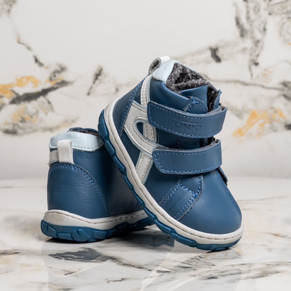 Бебешки боти PONKI BAREFOOT LEO BLUE №20-25