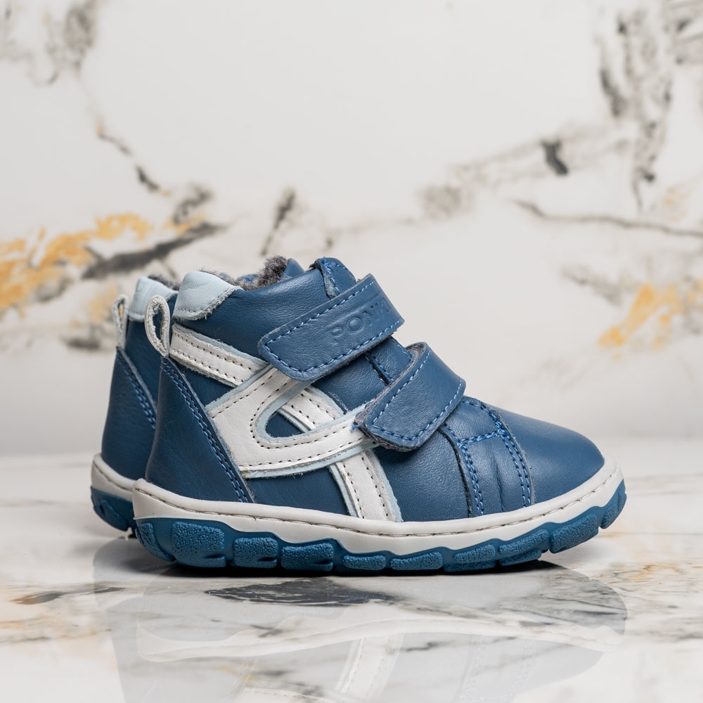 Бебешки боти PONKI BAREFOOT LEO BLUE №20-25