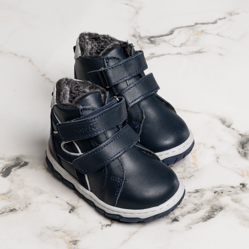Бебешки боти PONKI BAREFOOT LEO DARK BLUE №20-25