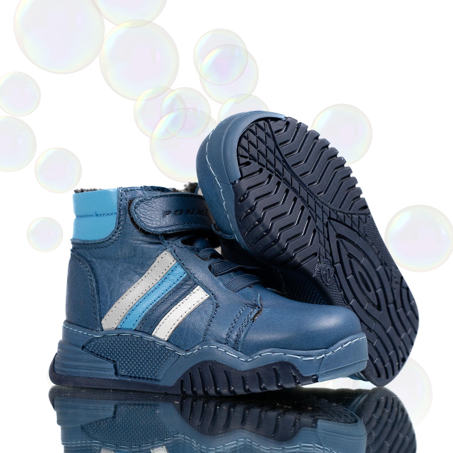 Бебешки боти PONKI CHIZUN JEANSBLUE №21-25
