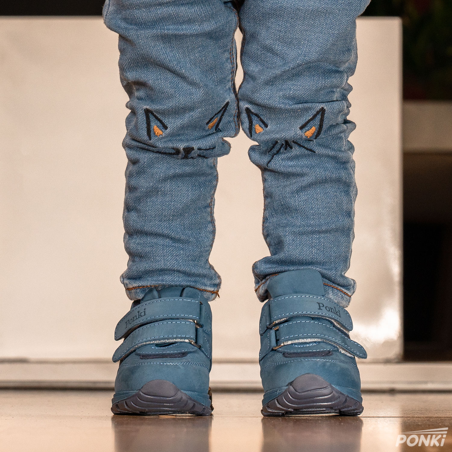 Бебешки боти PONKI ESTRELL SNEAKERS BLUE №22-25