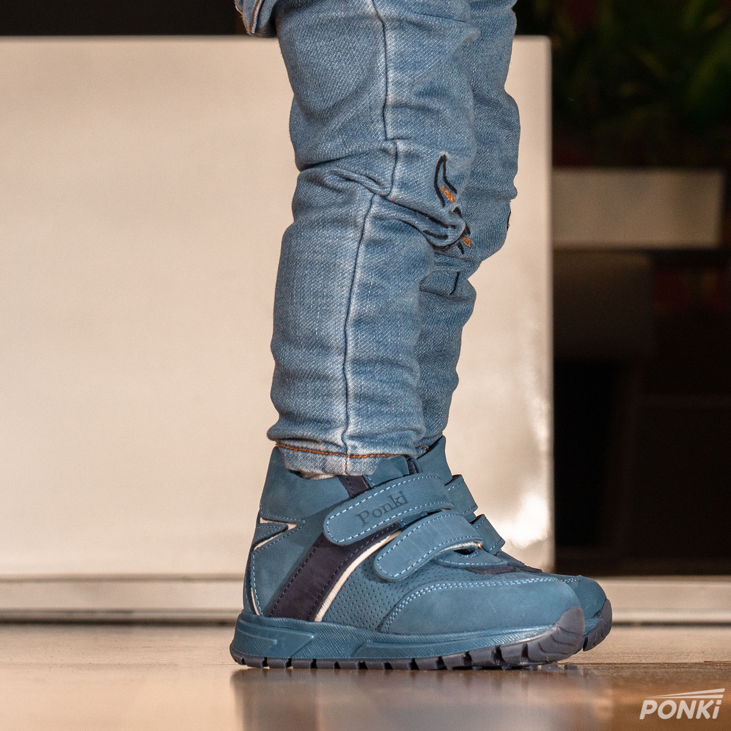 Бебешки боти PONKI ESTRELL SNEAKERS BLUE №22-25