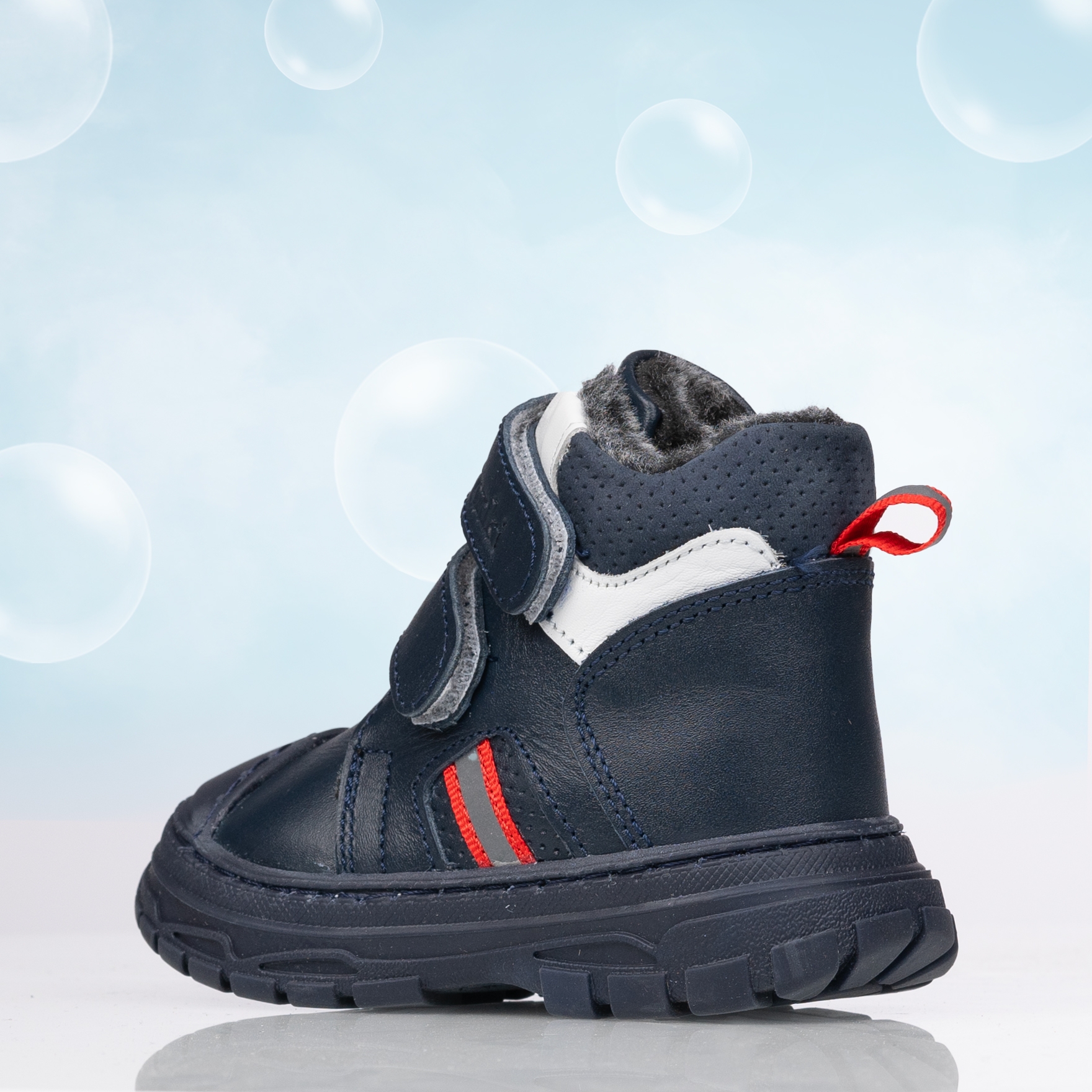 Бебешки боти PONKI FLAWLESS DARKBLUE №20-21