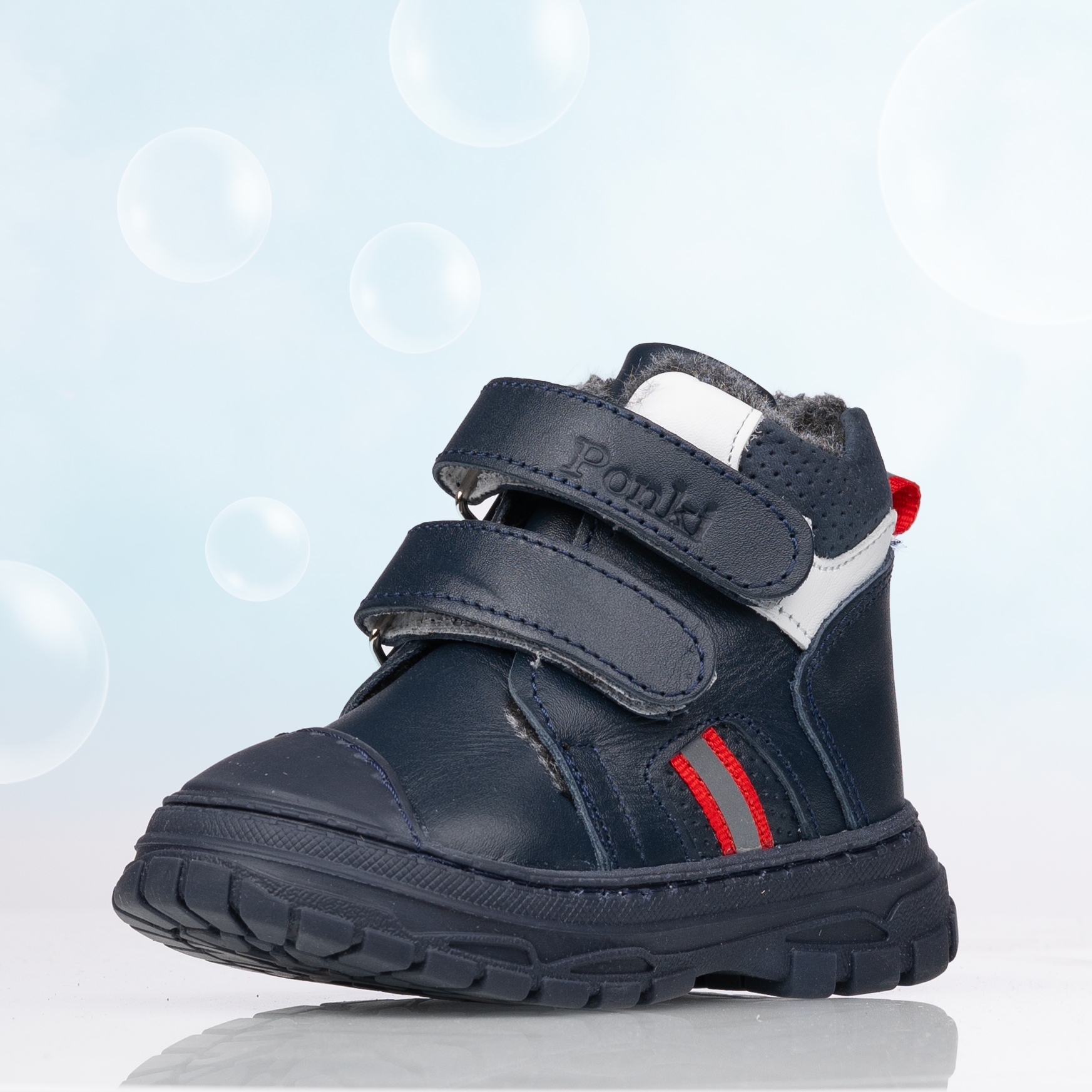 Бебешки боти PONKI FLAWLESS DARKBLUE №20-21