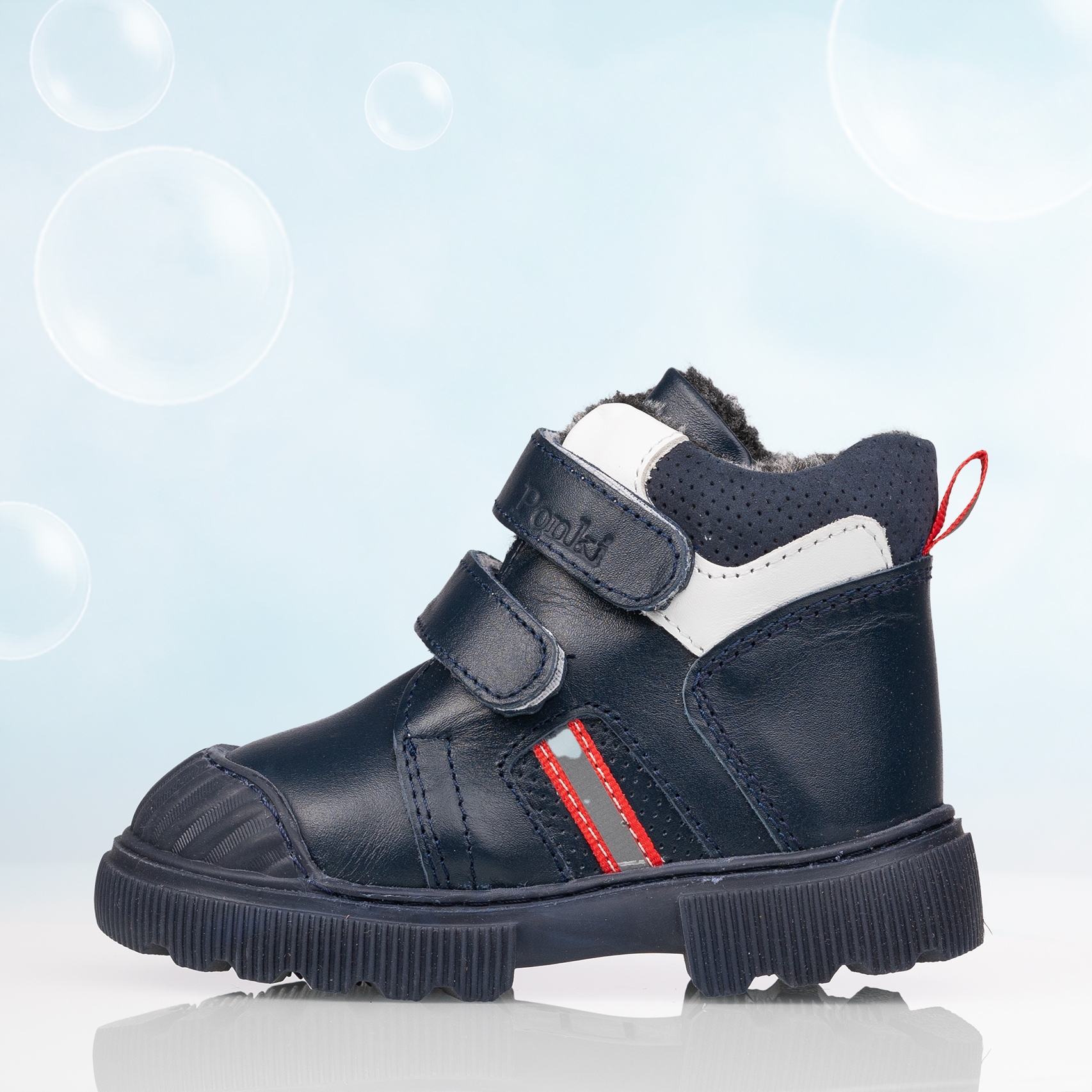 Бебешки боти PONKI FLAWLESS DARKBLUE №22-25