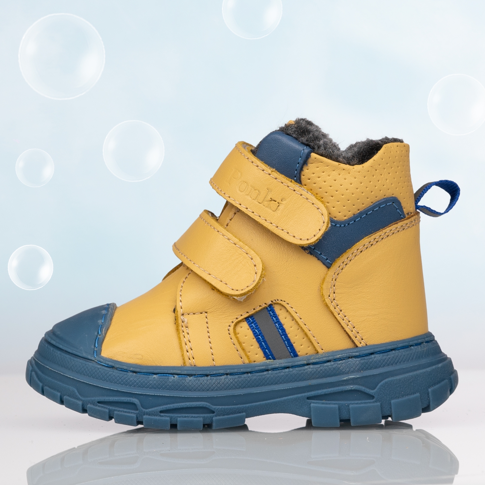 Бебешки боти PONKI FLAWLESS YELLOW №20-21