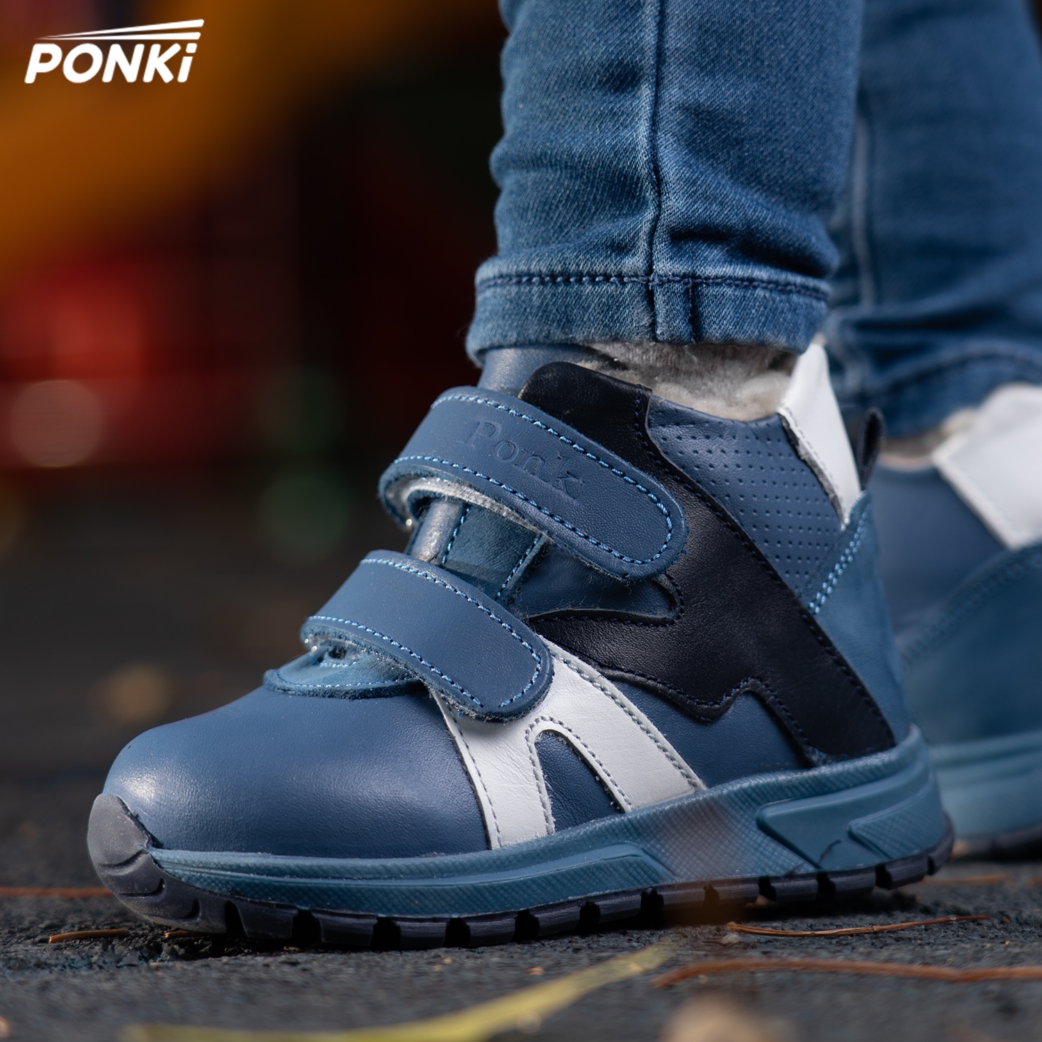 Бебешки боти PONKI GALOTER BLUE №22-25