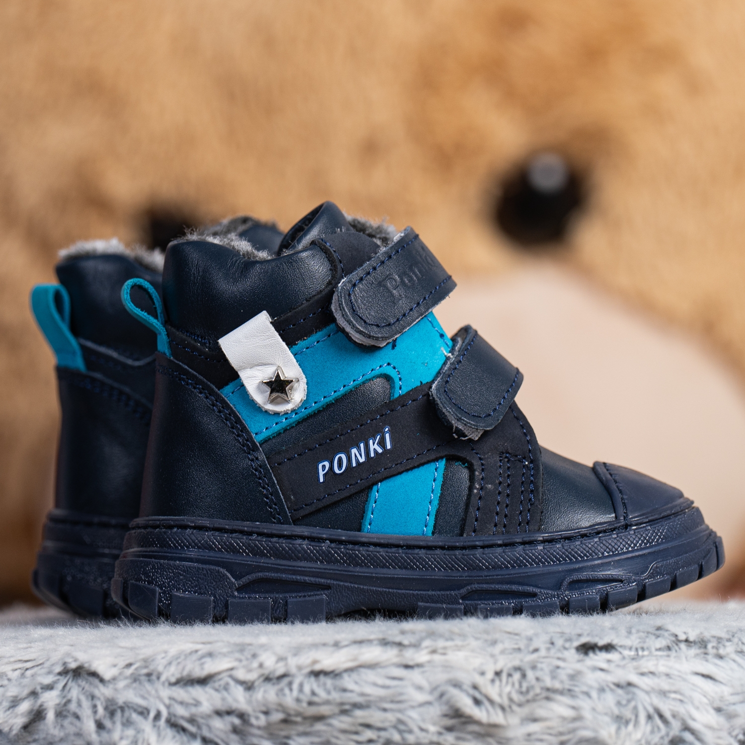 Бебешки боти PONKI SPLINTER DARKBLUE №20-25