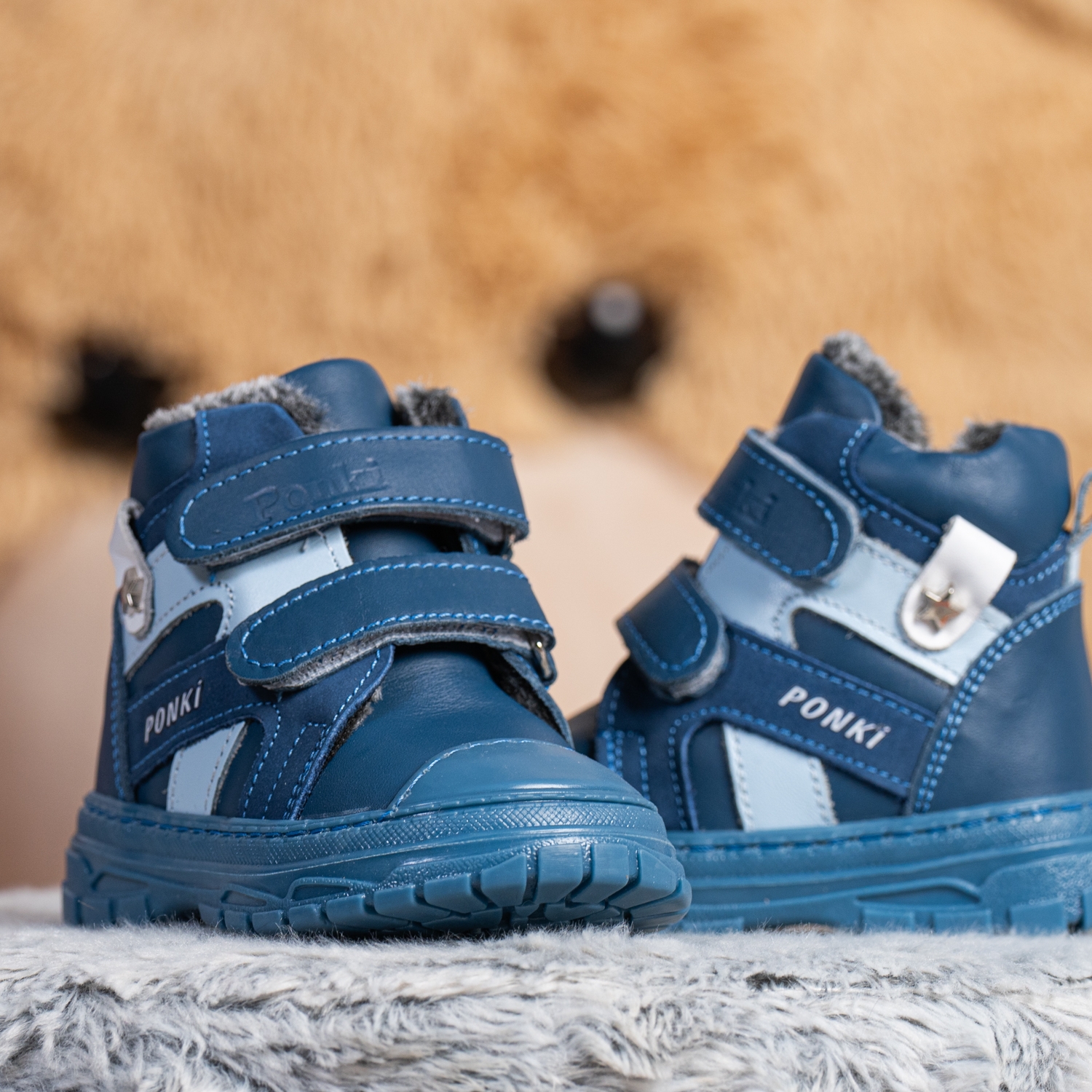 Бебешки боти PONKI SPLINTER JEANSBLUE №20-21