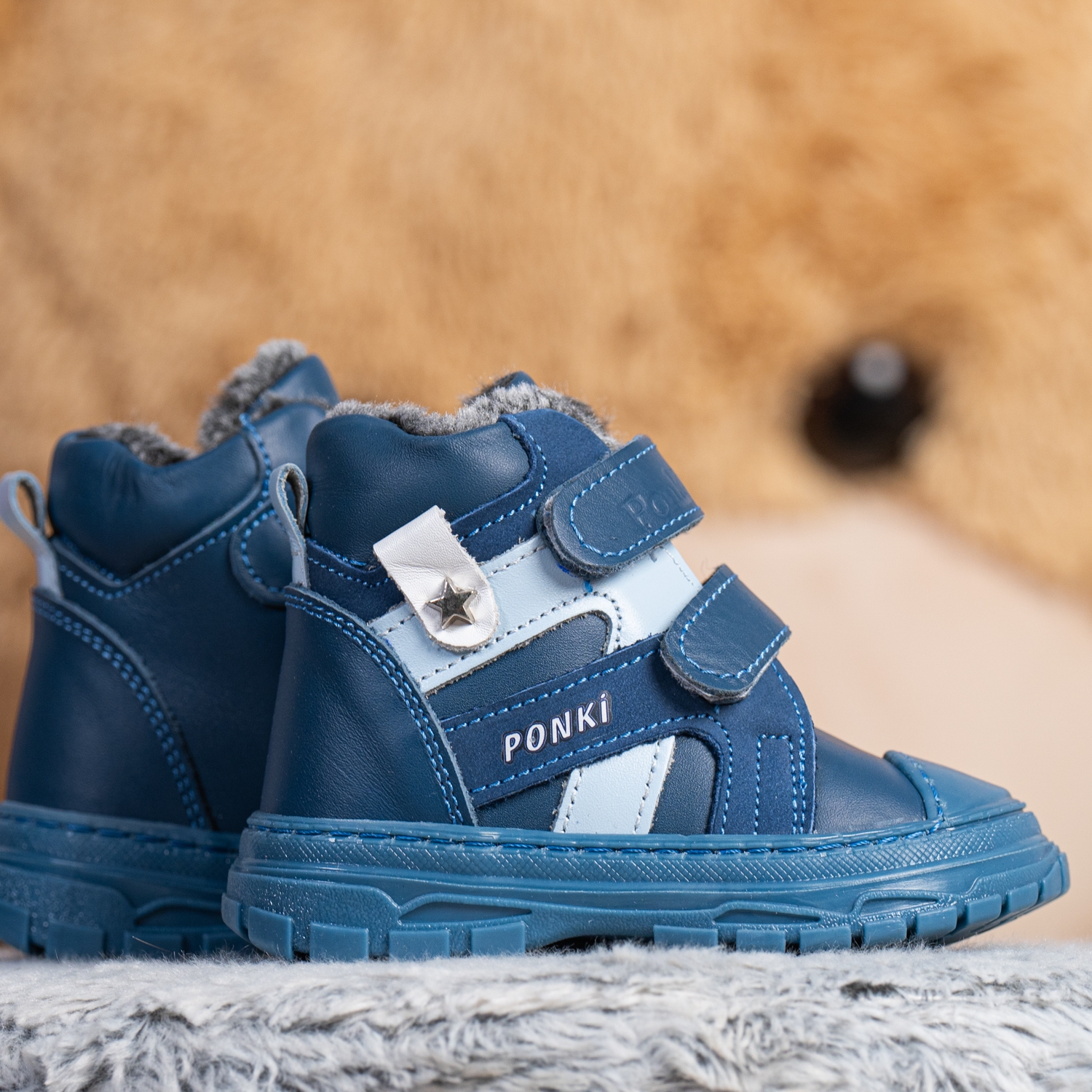 Бебешки боти PONKI SPLINTER JEANSBLUE №20-21