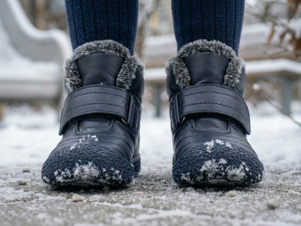 Бебешки боти PONKI Suture Dark Blue №20-21