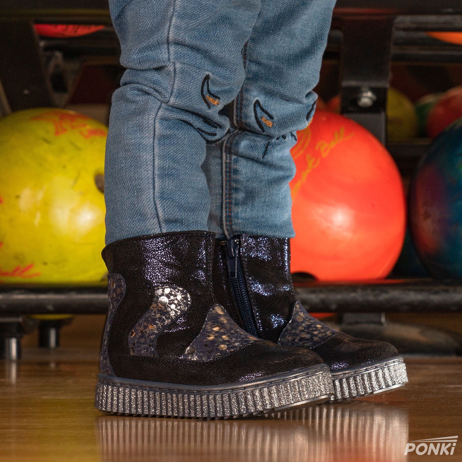Бебешки ботуши PONKI DMBZ DARKBLUE №22-25