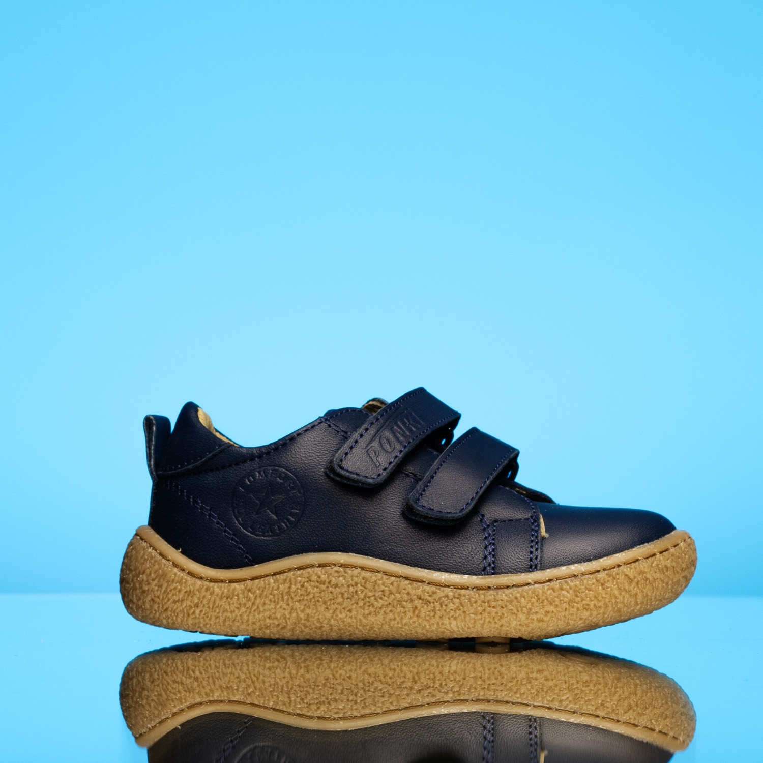 Бебешки боси обувки PONKI BAREFOOT Kamper Lepi Darkblue №22-26