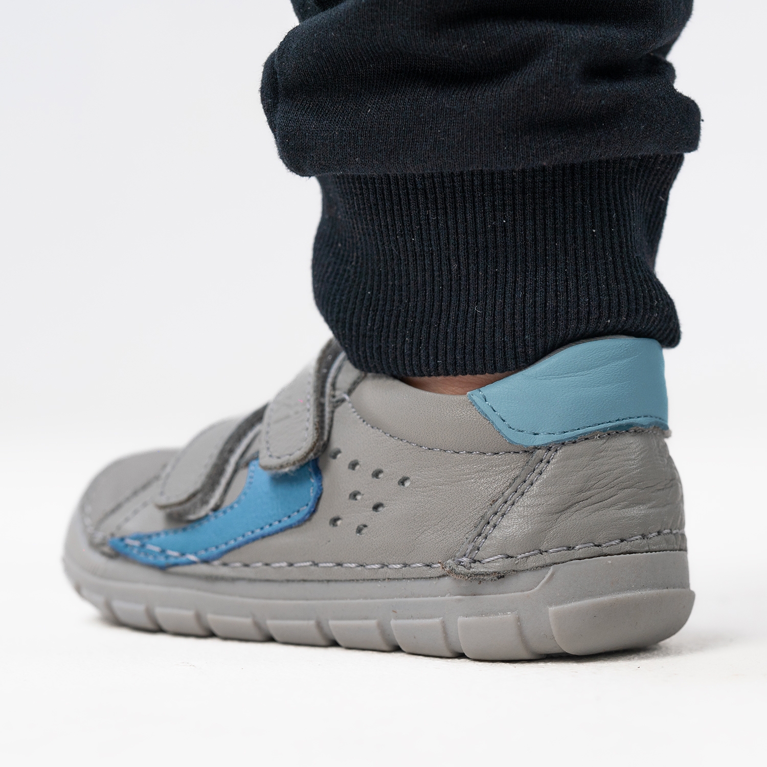 Бебешки обувки PONKI BAREFOOT POMA Grey №19-21
