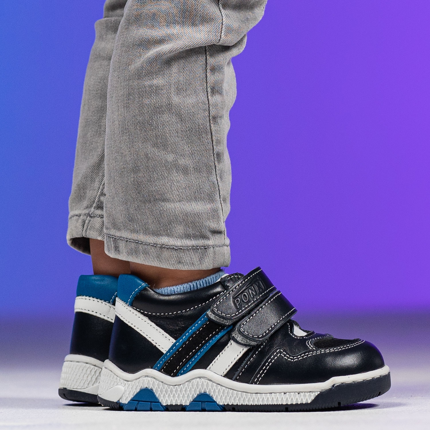 Бебешки обувки PONKI COUREUR DARK BLUE №19-25