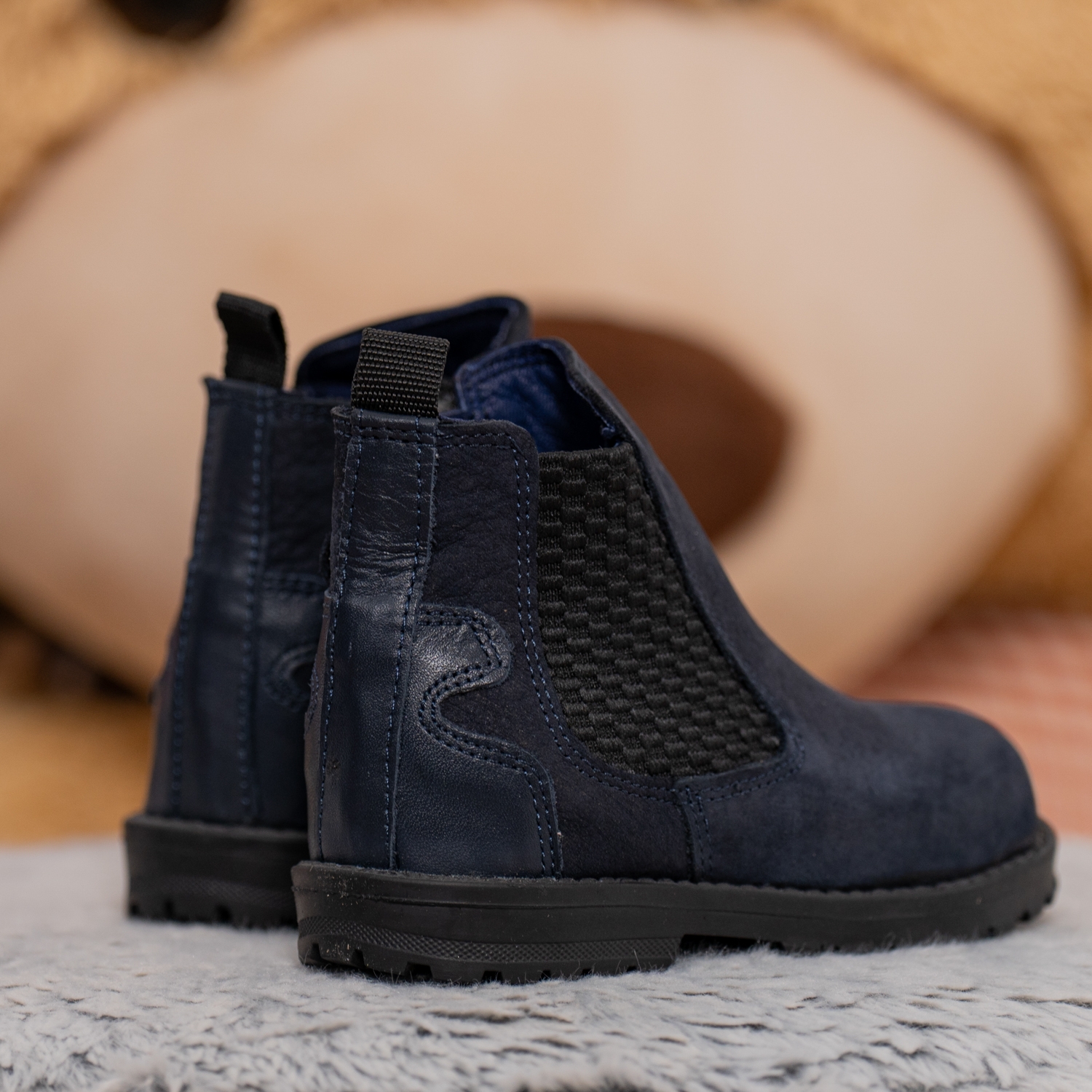Бебешки боти PONKI Felnir Darkblue-nub №21-25