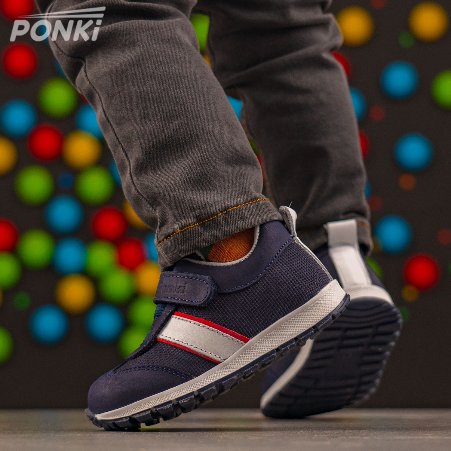 Бебешки обувки PONKI GARNIS DARKBLUE №19-21