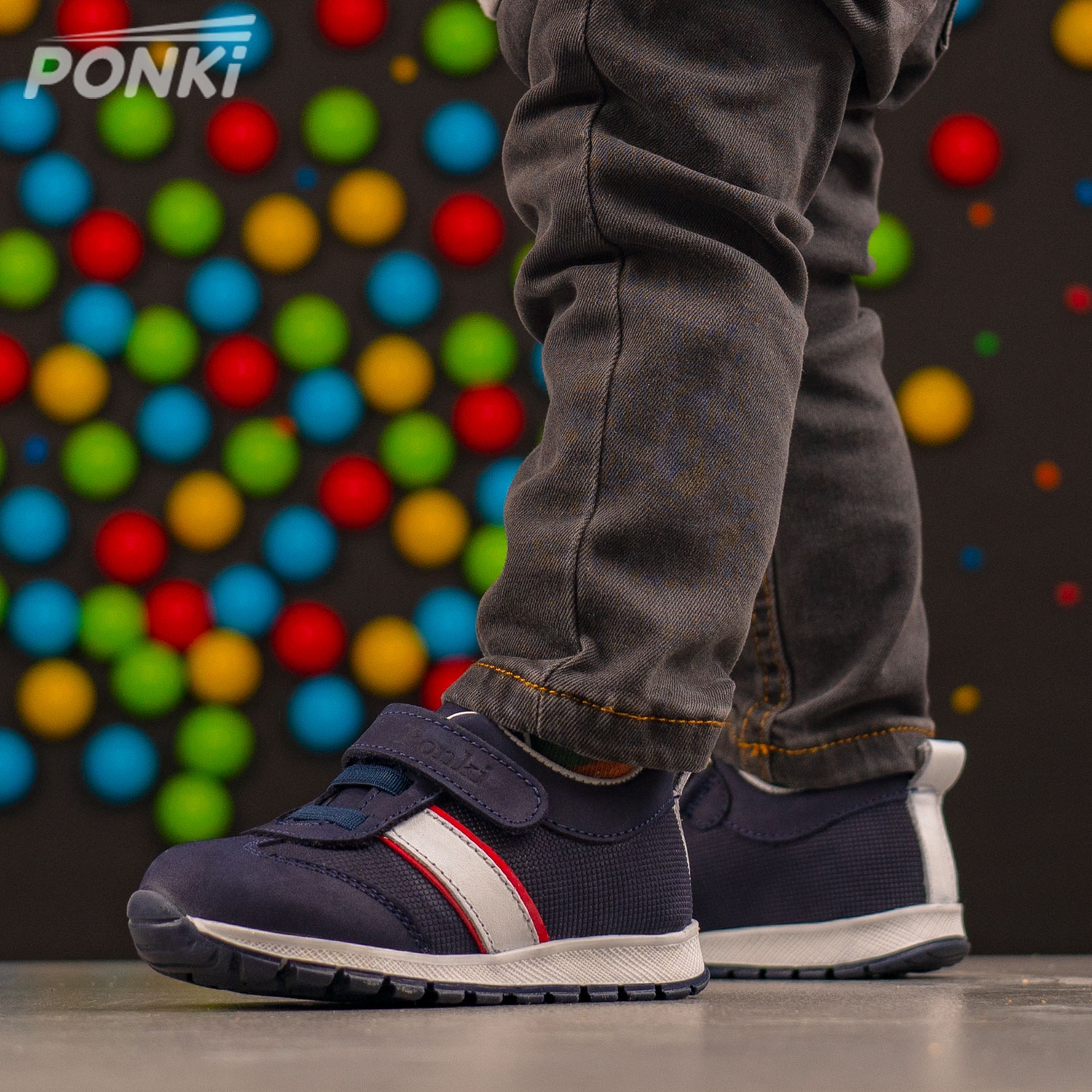 Бебешки обувки PONKI GARNIS DARKBLUE №19-21