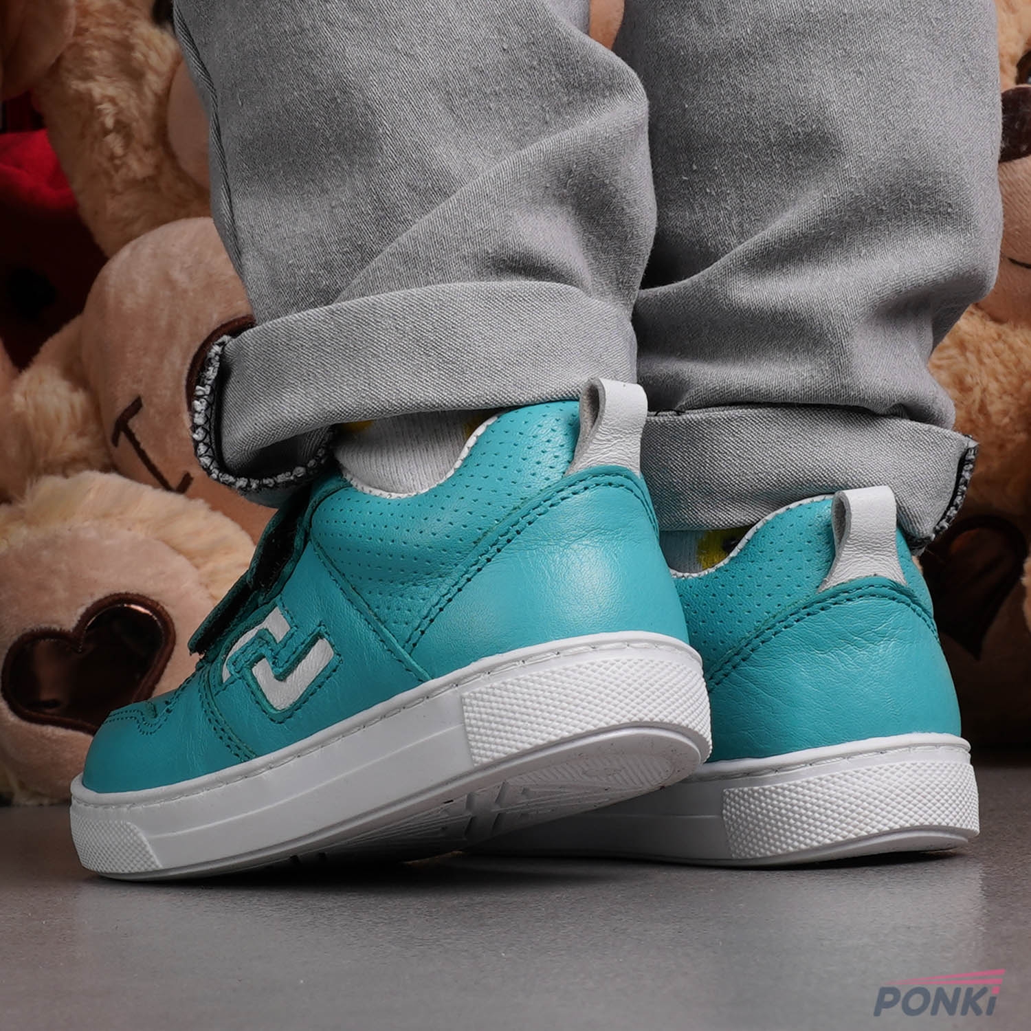 Бебешки обувки PONKI GENEL TURQUOISE №21-25