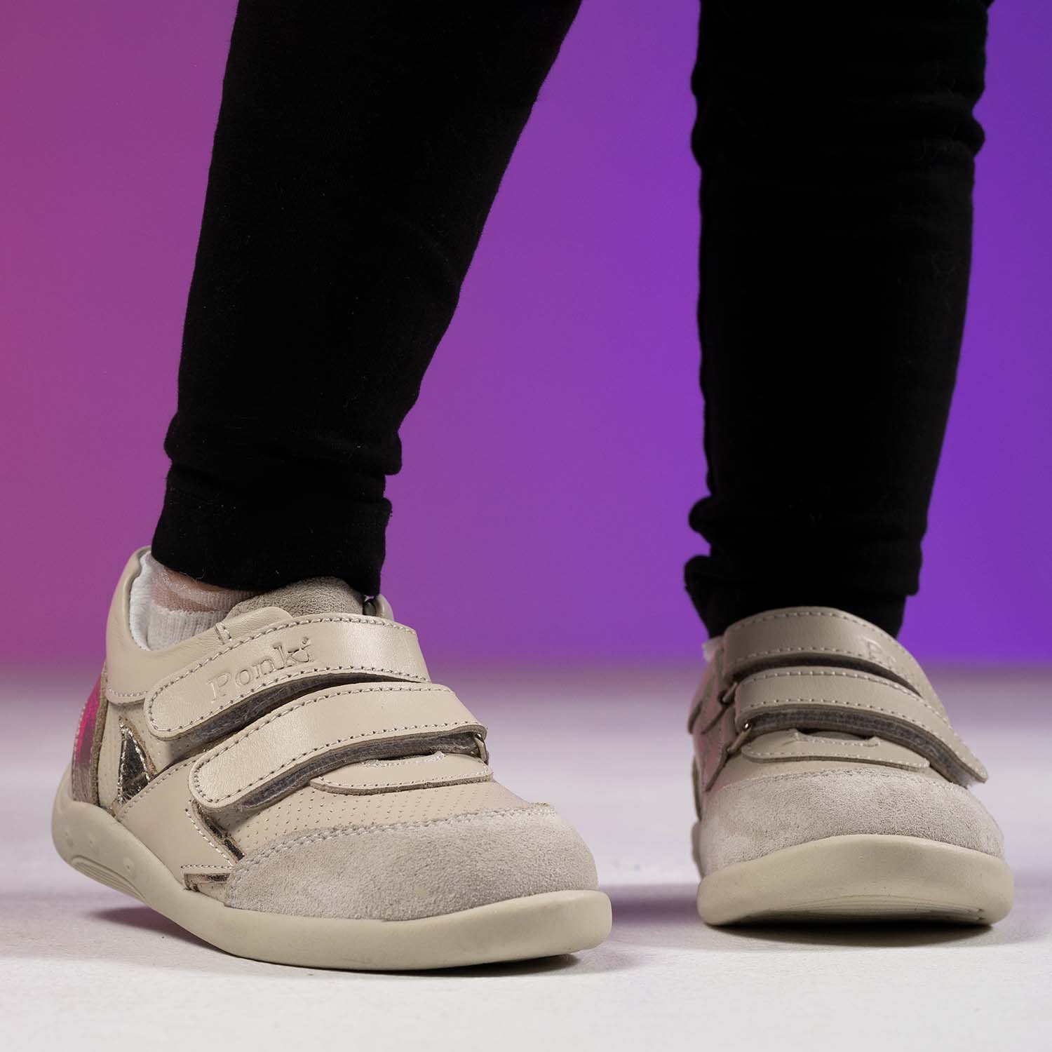 Бебешки обувки PONKI Starish Beige №20-25