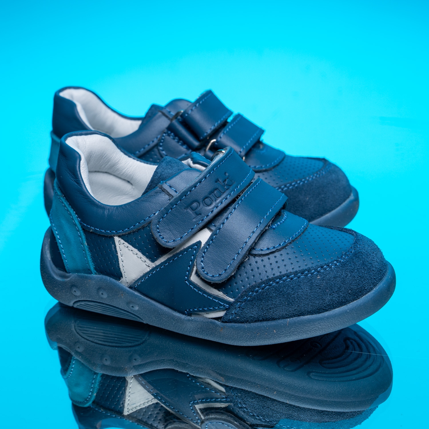 Бебешки обувки PONKI Starish Blue №20-25