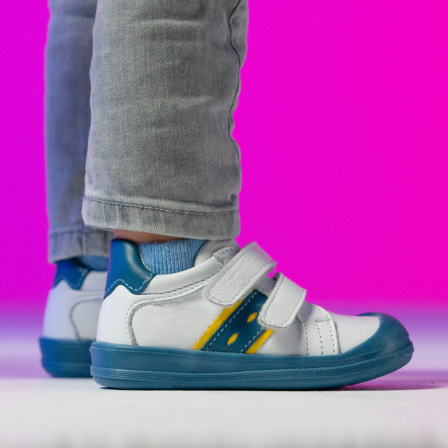 Бебешки обувки PONKI Steps White №19-21