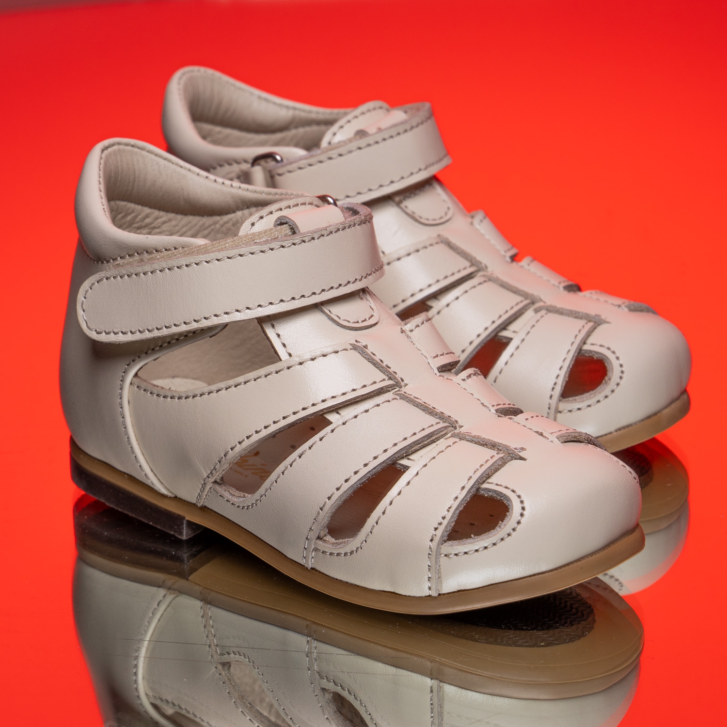 Бебешки сандали Bebbini SARO Beige №19-25