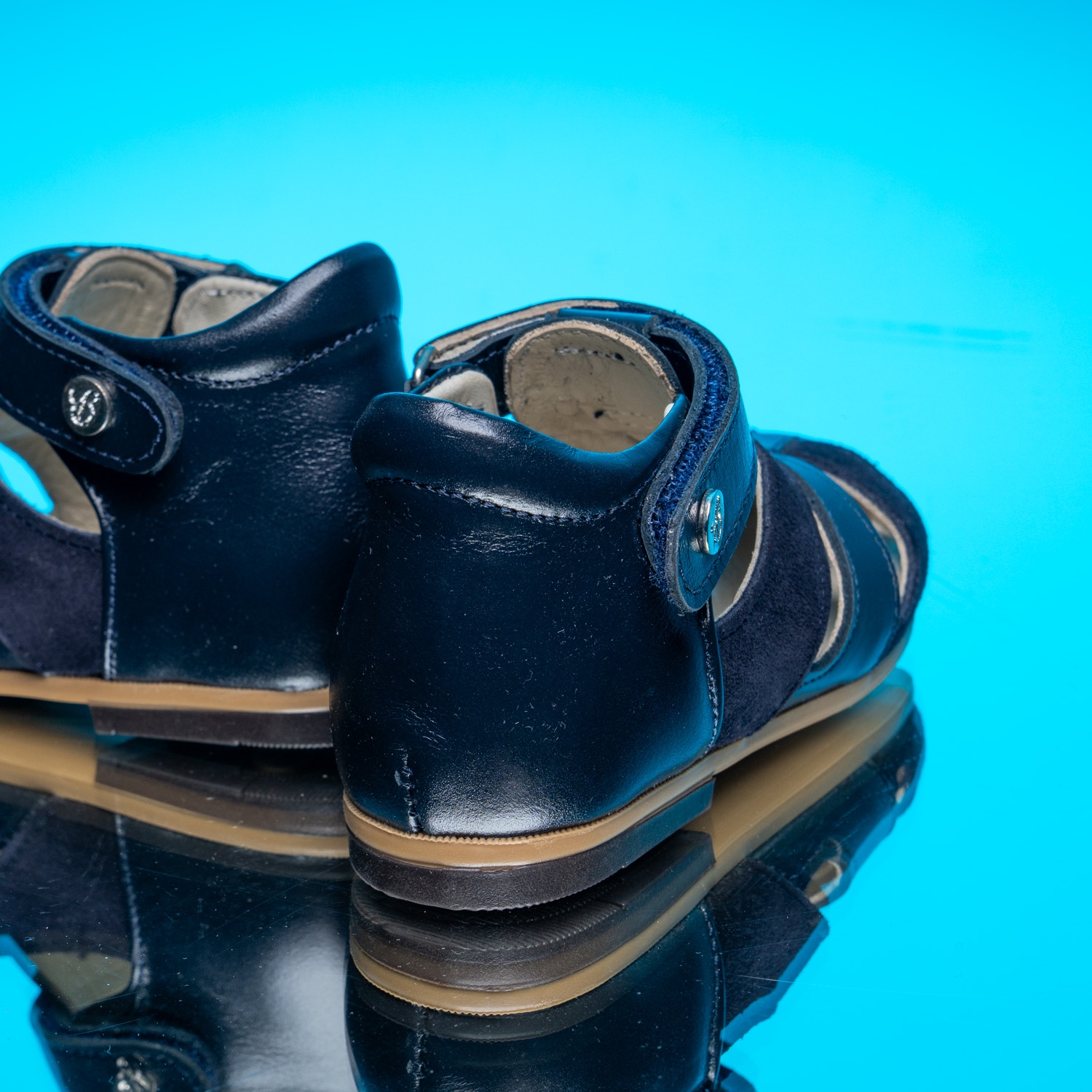 Бебешки сандали Bebbini SARO Darkblue №19-23