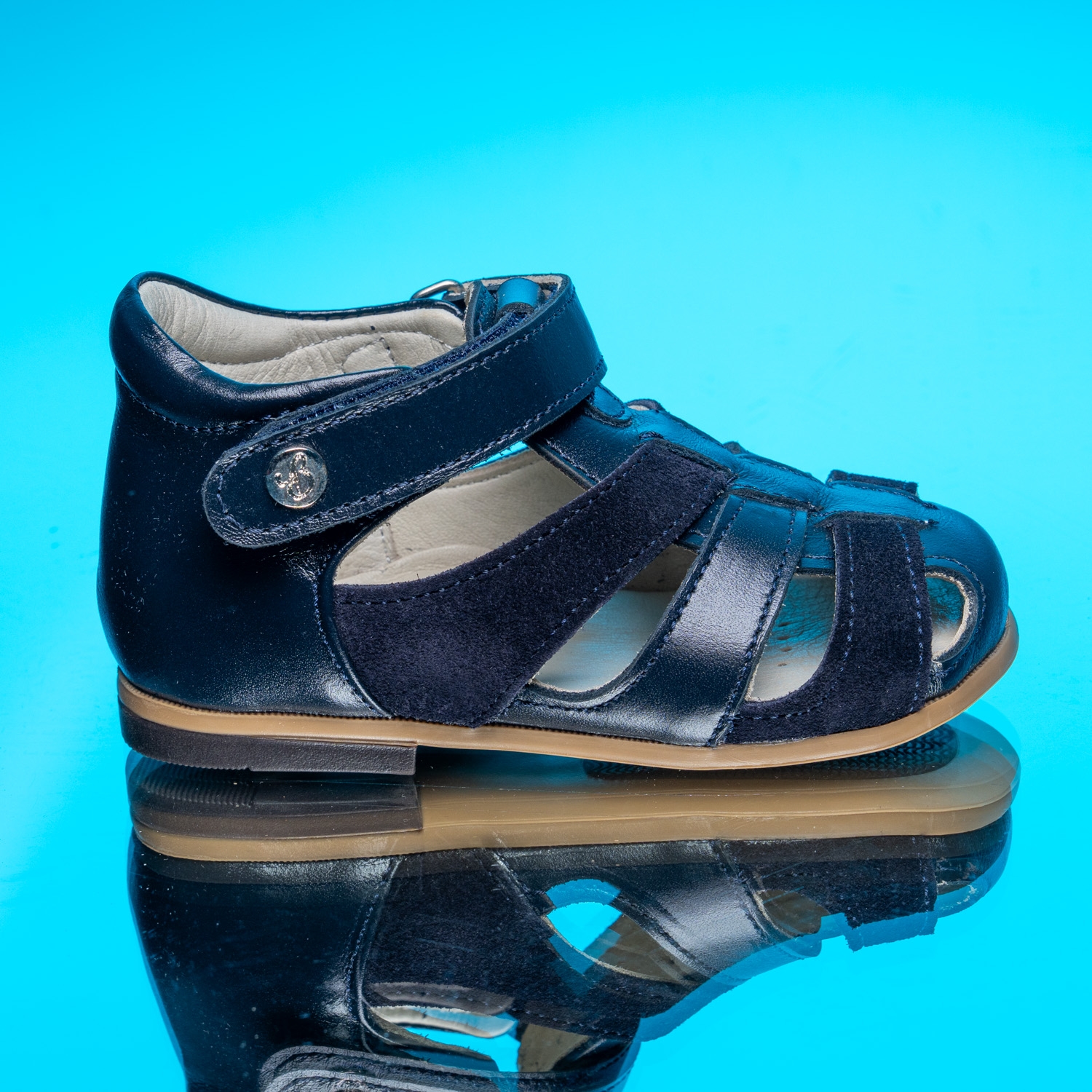Бебешки сандали Bebbini SARO Darkblue №19-23